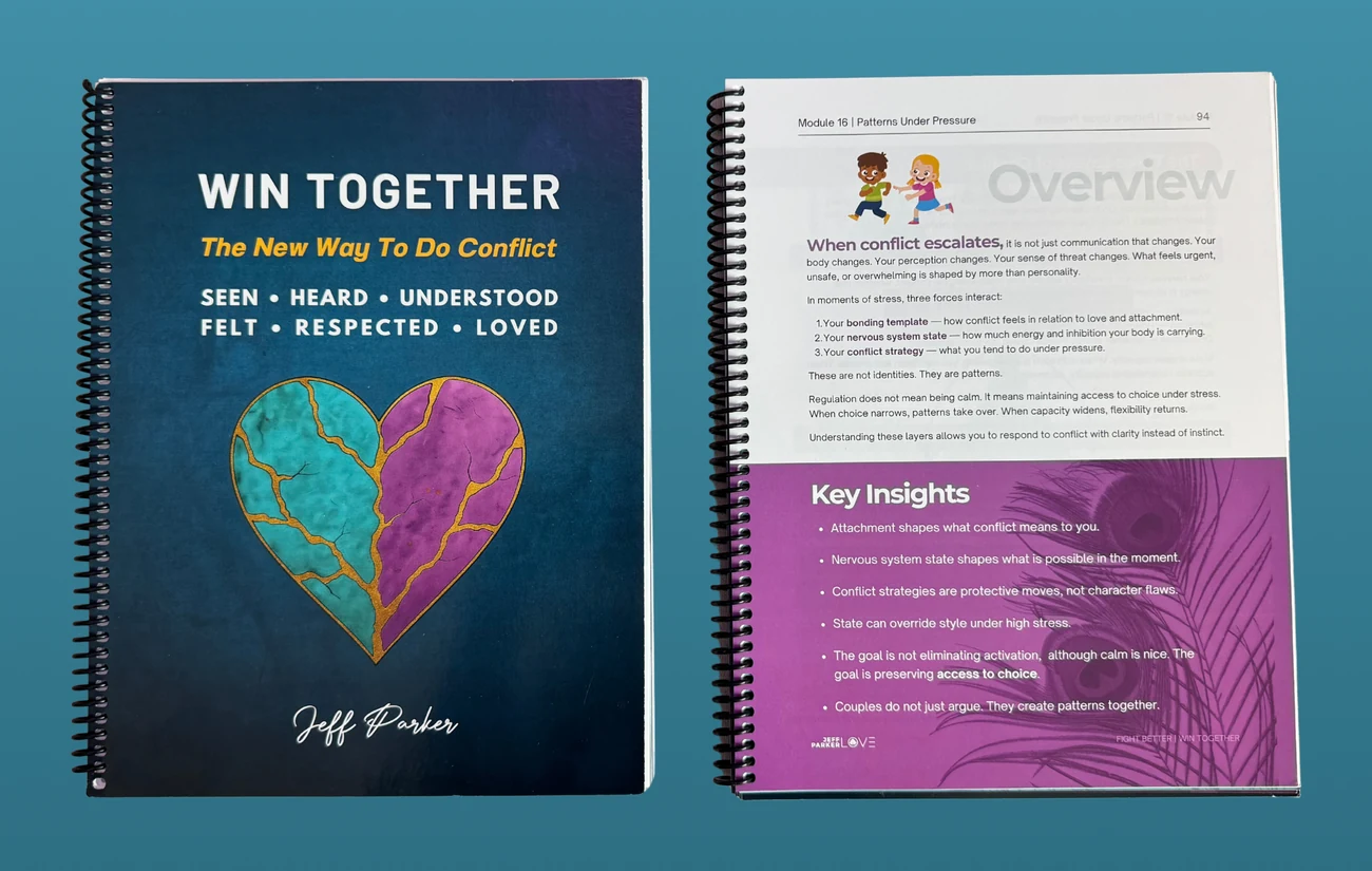The Win Together ring-bound book