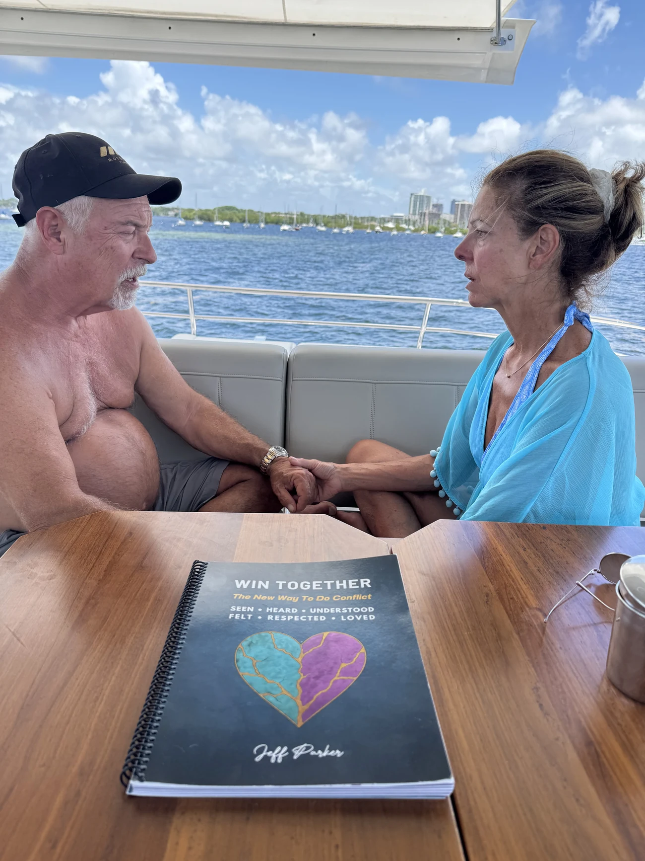 A couple working through the book together