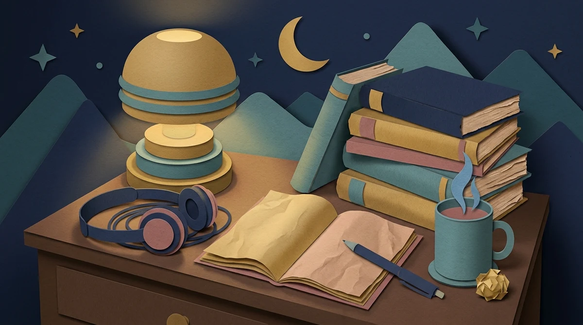 A stack of books