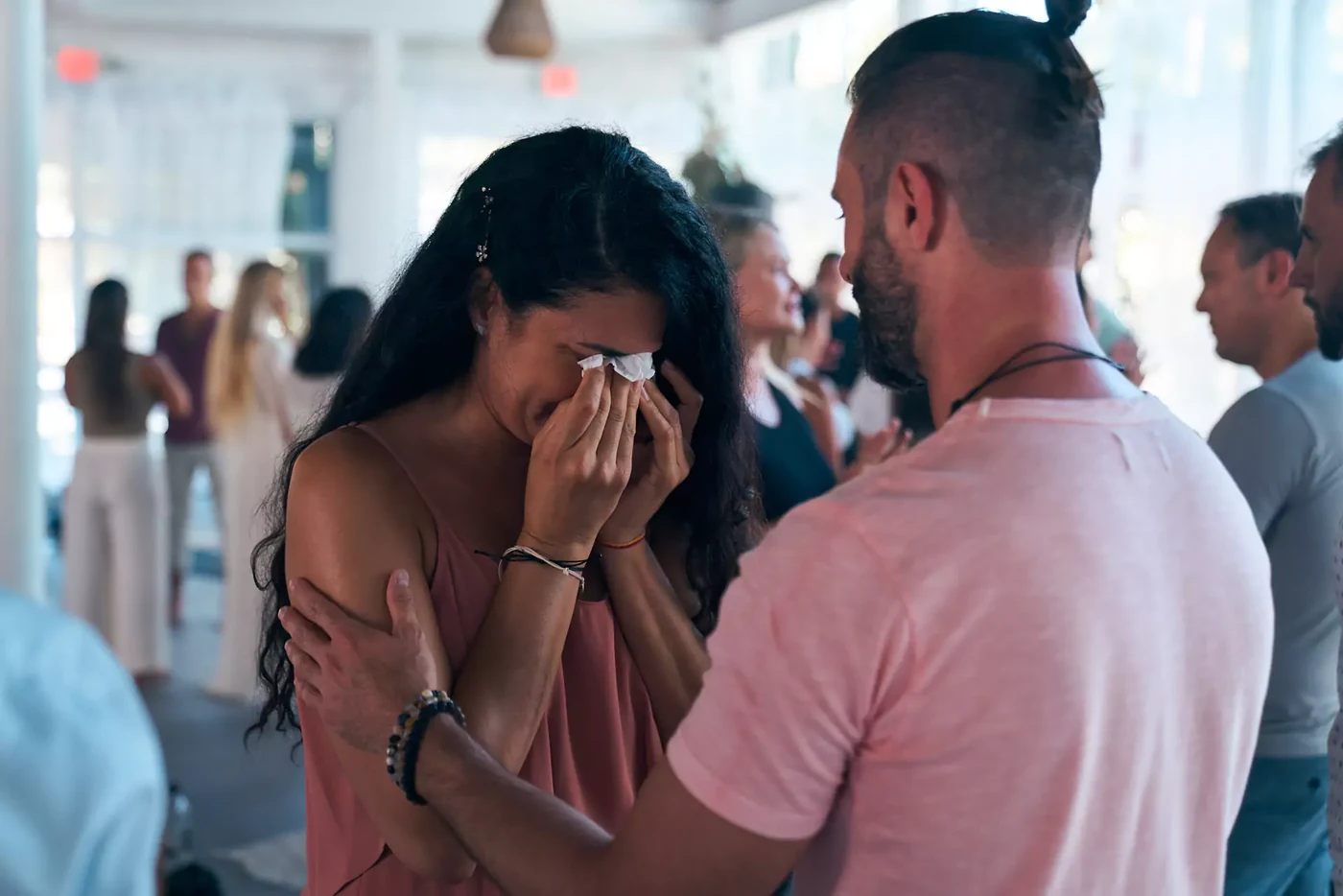 A couple at one of Jeff's events