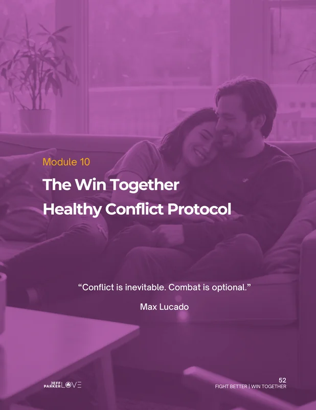 Module 10, the Win Together healthy conflict protocol