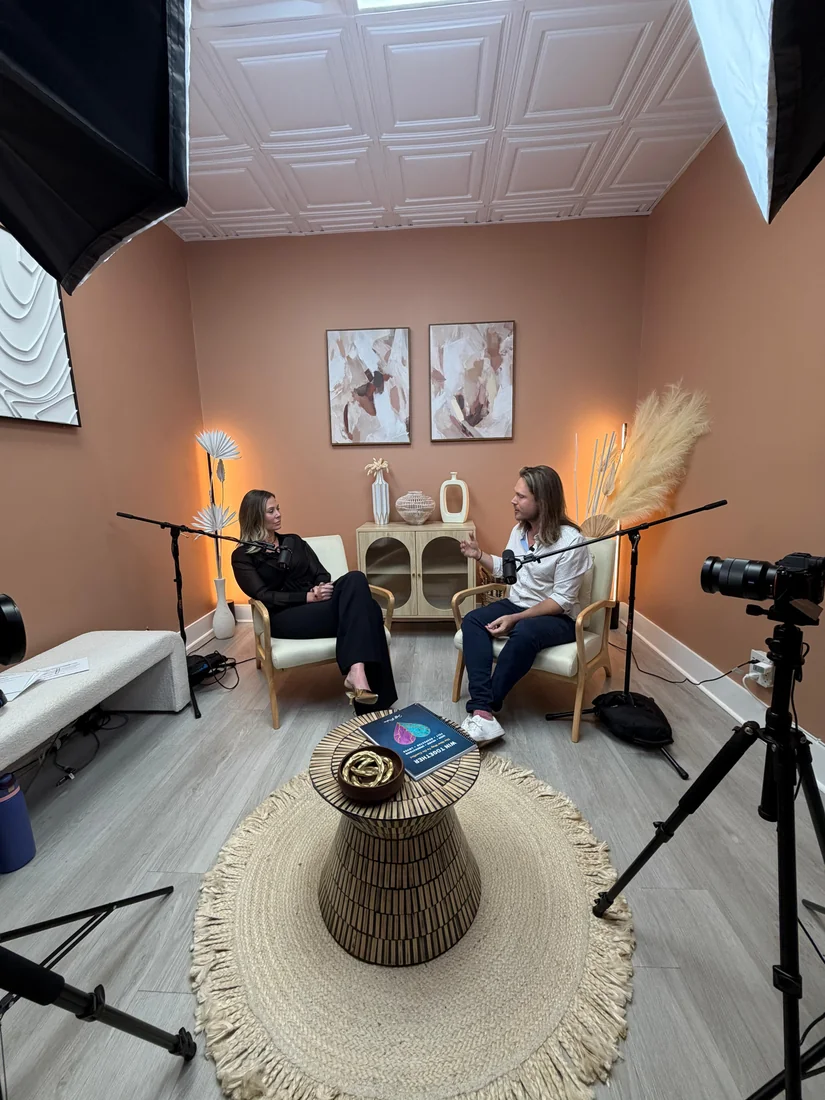 Jeff Parker Love recording a podcast