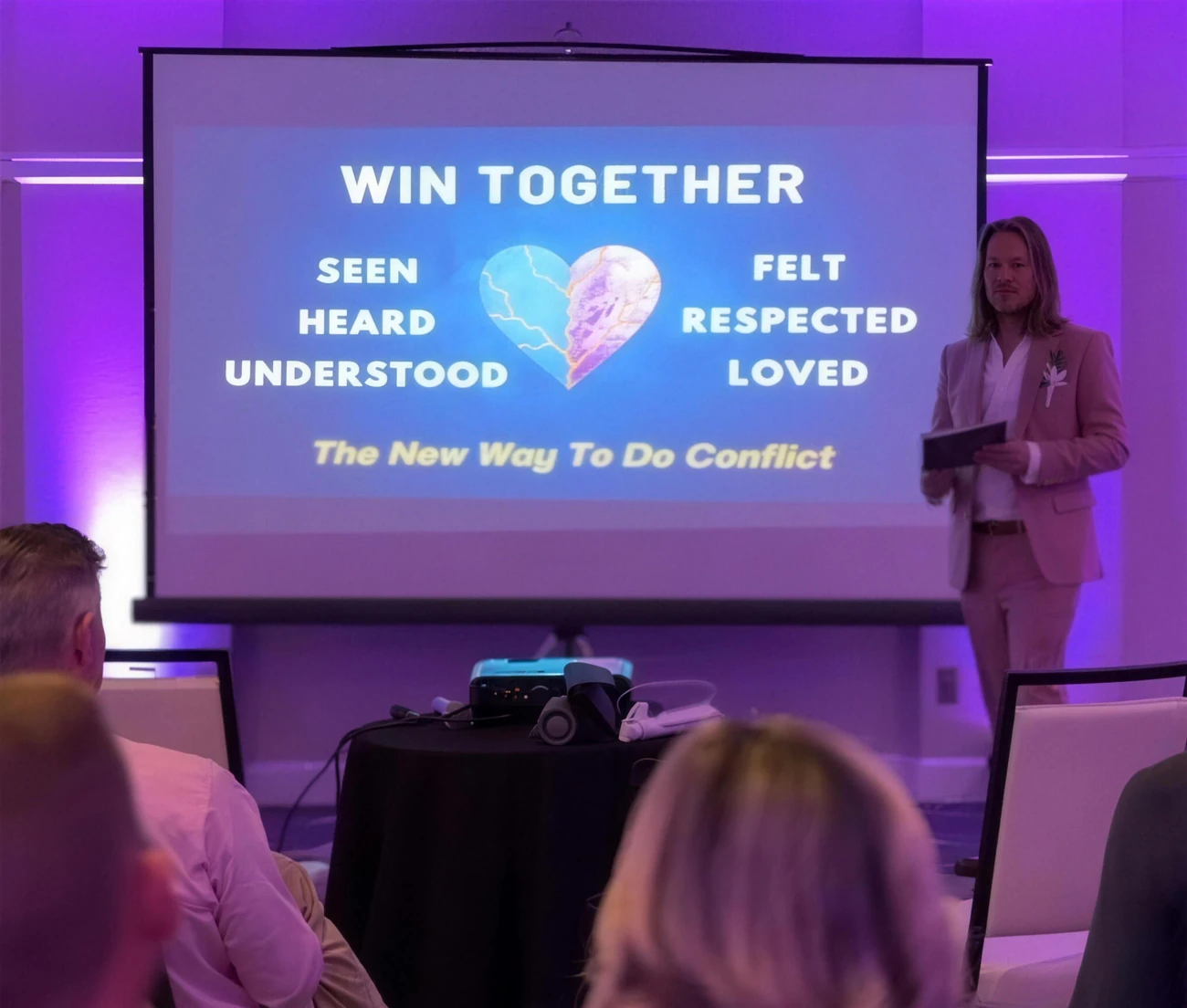 Jeff Parker Love teaching the Win Together material to a room